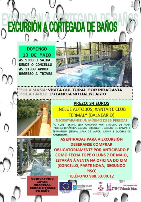 Excursión organizada polo CIM a Cortegada de Baños
