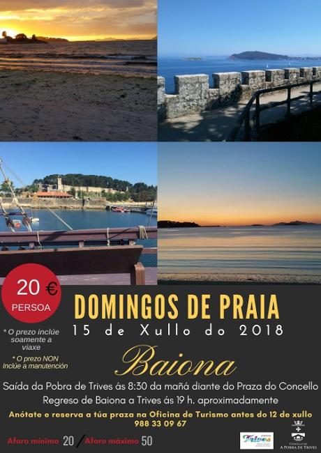 Este verán volven os "Domingos de Praia"
