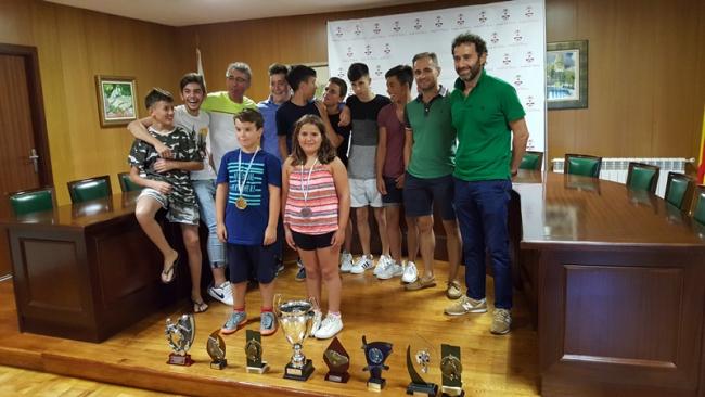 Entrega de trofeos aos campións das Escolas Deportivas Municipais