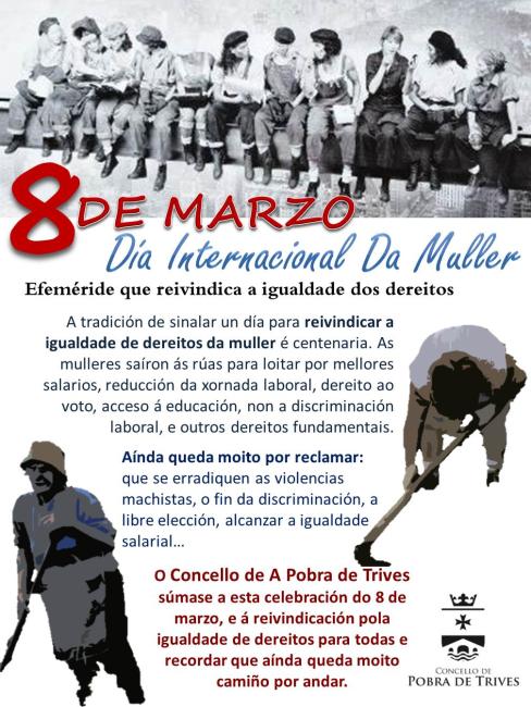 8 de Marzo, Día da Muller Traballadora