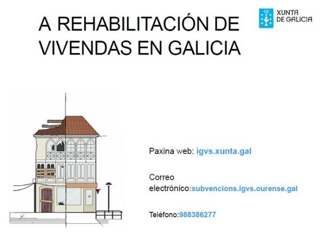 A rehabilitación de vivendas en Galicia