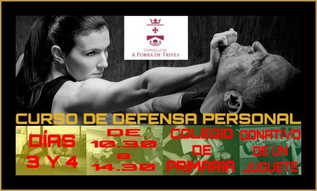 Curso de Defensa Persoal con recollida de xoguetes