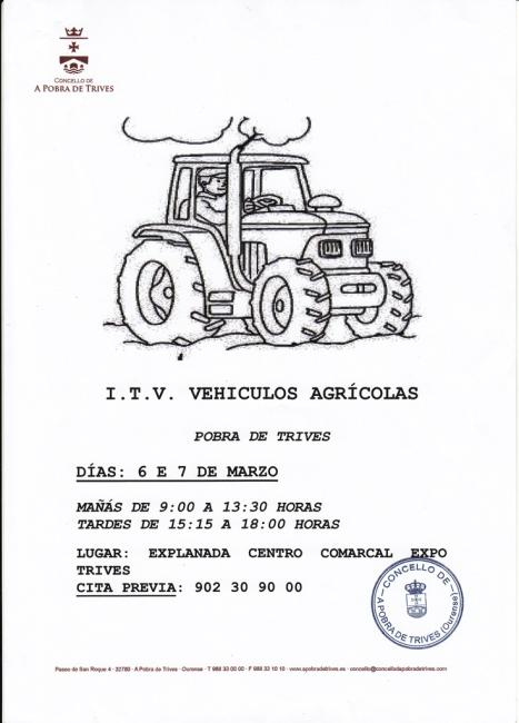 ITV Vehículos Agrícolas e Vehículos Lixeiros