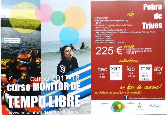 Curso Monitor de Tempo Libre na Pobra de Trives