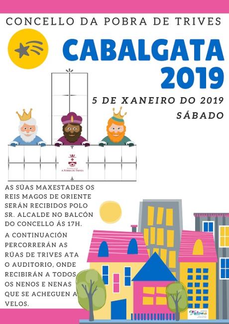 A Cabalgata de Reis chegará a tarde do sábado 5 de xaneiro a Trives