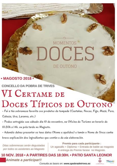 VI Certame de Doces de Típicos de Outono