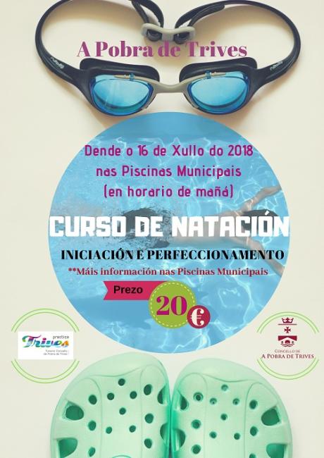 Curso de Natación nas Piscinas Municipais