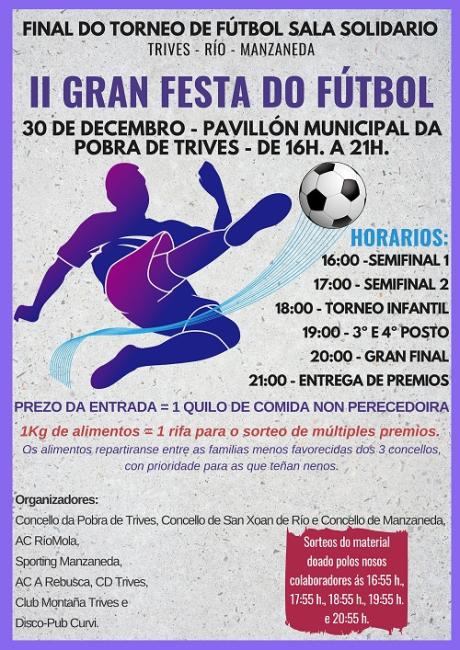 II GRAN FESTA DO FÚTBOL - Final do Torneo de Fútbol Sala Solidario