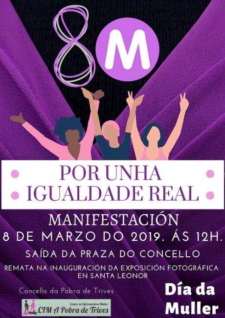 Manifestación 8M - Día da Muller