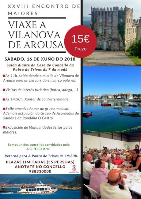 Excursión para maiores á Vilanova de Arousa