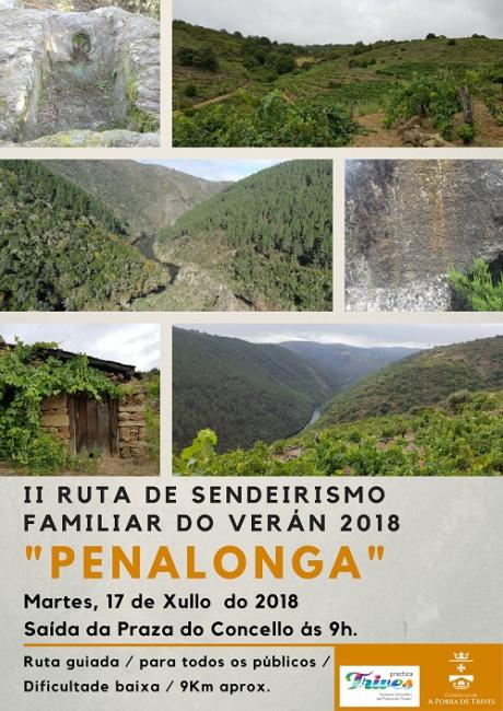 II Ruta de sendeirismo familiar no verán 2018 - Penalonga