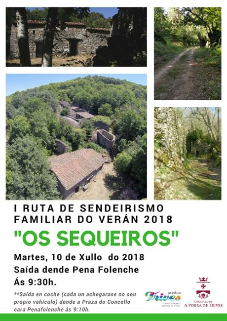 I Ruta de Sendeirismo Familiar no verán 2018 - Os Sequeiros