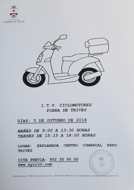 I.T.V. Ciclomotores Outubro 2018