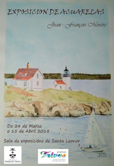 Nova Exposición das Acuarelas de Jean FranÇois Morère na Pobra de Trives