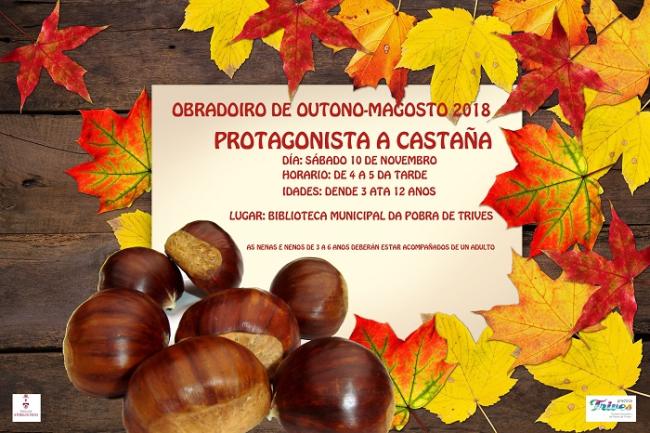 Obradoiro de Outono para a xente miúda polo Magosto trivés