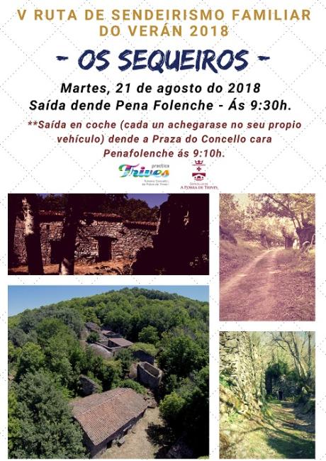V Ruta de Sendeirismo Familiar no verán 2018 - Os Sequeiros