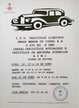 I.T.V. Vehículos Lixeiros - Xuño 2018