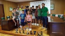 Entrega de trofeos aos campións das Escolas Deportivas Municipais