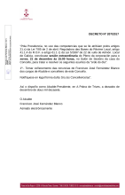 Sesión Extraordinaria do Pleno da corporación