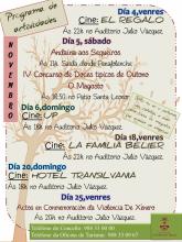 Programa de Actividades do mes de Novembro