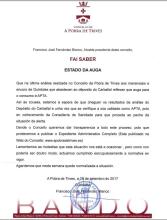 O Concello Informa sobre o Estado da Auga