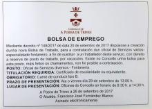 Bolsa de Emprego para o posto de Oficial de Servizos diversos - Fontanería