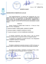 Designación de Tenentes de Alcalde