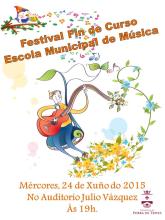 Festival Fin de Curso da Escola Municipal de Música.