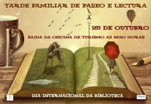 Día da Biblioteca cunha "Tarde Familiar de Paseo e Lectura"