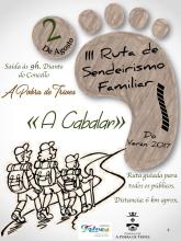 III Ruta de Sendeirismo Familiar - A Cabalar