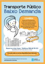 Funcionamento do Servizo Público de Transporte Baixo Demanda