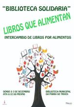 A Biblioteca Municipal de Trives, unha biblioteca solidaria este nadal, intercambia libros por alimentos