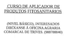 CURSO DE APLICADOR DE PRODUTOS FITOSANITARIOS - Nivel Básico
