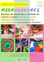 Programa "Madrugadores" para o curso 2018-2019