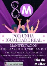 Manifestación 8M - Día da Muller