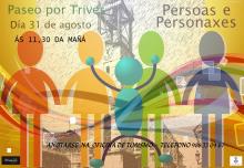Paseo guiado por Trives coñecendo persoas e personaxes