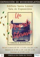 Aberta a exposición do II Concurso de Microrrelatos " Un magosto literario" na sala de exposicións de Santa Leonor