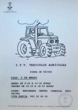 I.T.V. Vehículos Agrícolas - Marzo 2018