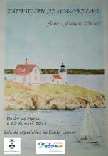 Nova Exposición das Acuarelas de Jean FranÇois Morère na Pobra de Trives