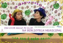 Sarabela Teatro na Biblioteca Municipal para público infantil