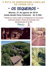 V Ruta de Sendeirismo Familiar no verán 2018 - Os Sequeiros
