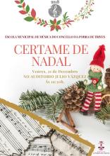 Certame de Nadal da Escola Municipal de Música da Pobra de Trives