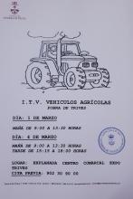I.T.V. Vehículos Agrícolas - Marzo 2019