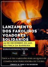 Na noite do 23 de decembro chega o Lanzamento dos Faroliños Voadores Solidarios