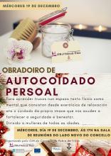 Obradoiro de autocoidado persoal organizado desde o CIM da Pobra de Trives