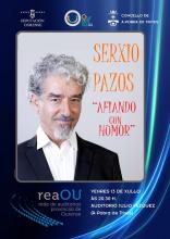 Serxio Pazos ven “Afiando con humor” á Pobra de Trives