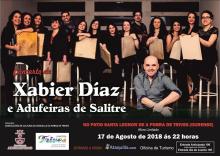 Xabier Díaz & Adufeiras de Salitre en concerto na Pobra de Trives
